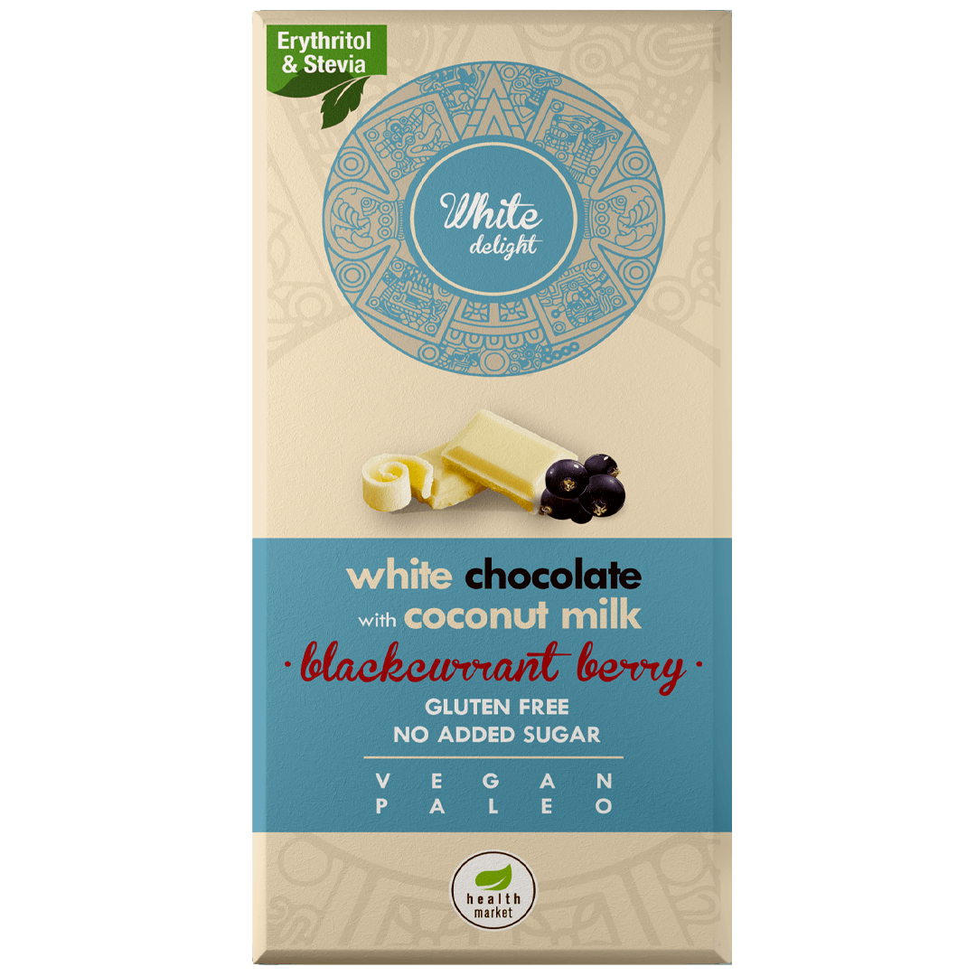 Health Market Delight white chocolate with berry