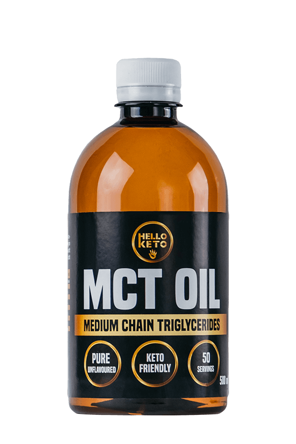 Hello Keto MCT oil mockup